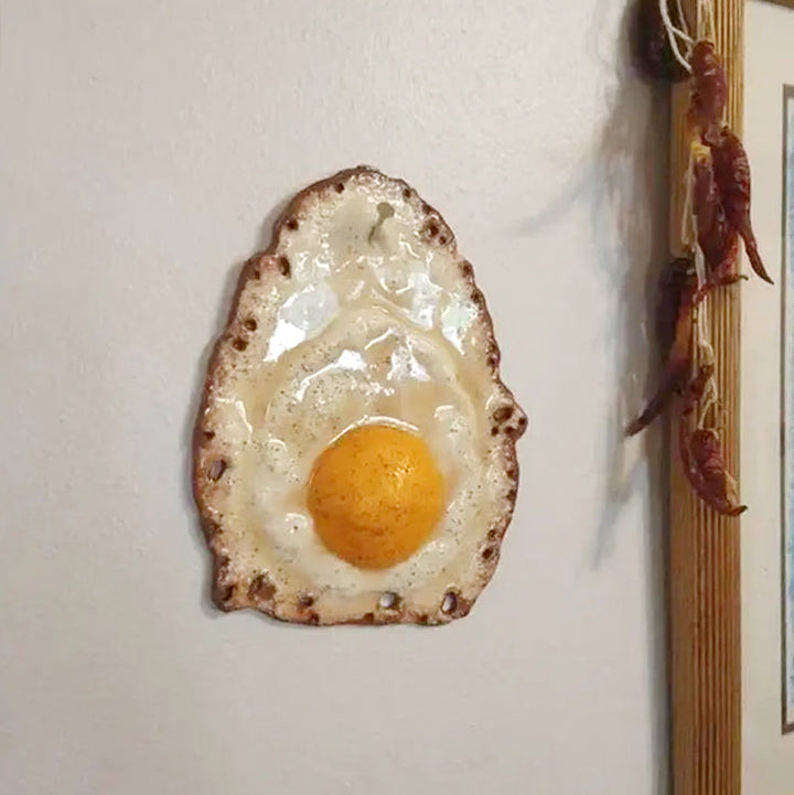 Crispy Fried Egg Wall Sculpture | Stornfield