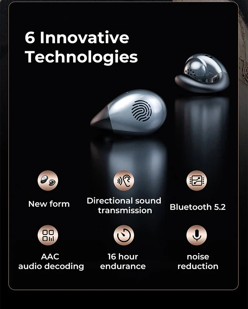 Stornfield | Super Lightweight Wireless Bone Conduction Bluetooth Sports Headphones