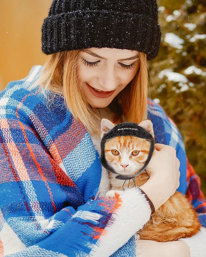 Winter pilot cap for pets warm and comfortable Stornfield