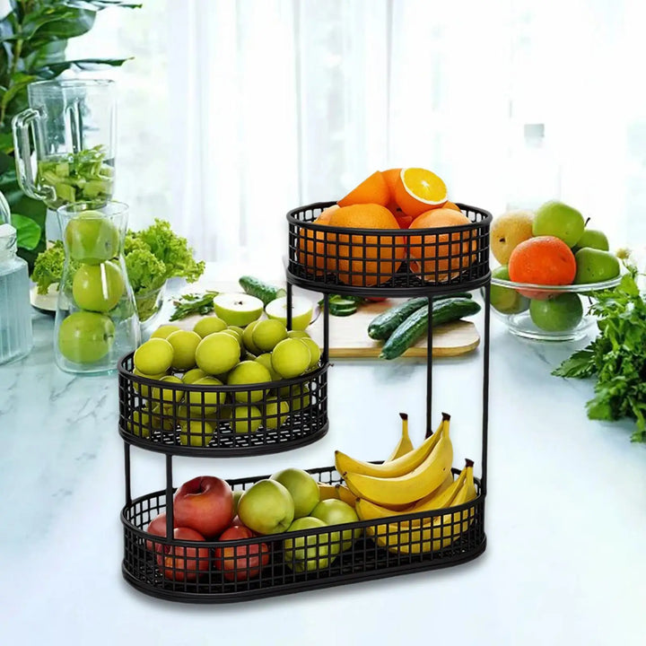 FruitElegance – Metal Wire Basket for Fruit & Vegetables Stornfield