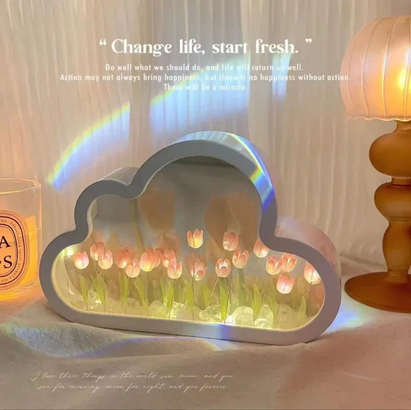 Tulip Atmosphere Infinite Flowers Night Light | Stornfield
