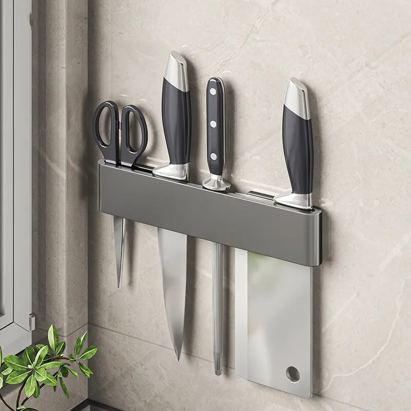 Stornfield | Knife Holder - Knifey - Stainless Steel - Multifunction Shelf