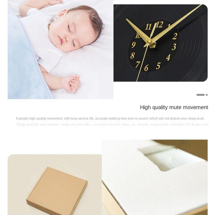 Stornfield | Musical Vinyl Wall Clock