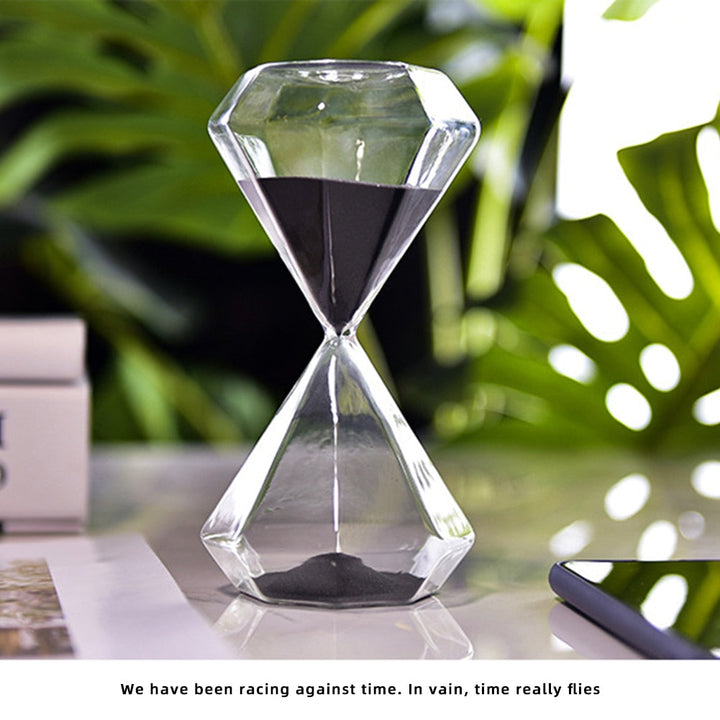 Stornfield | Diamond Hourglass 5-60 Minutes, Sand Timer, Hourglass, Kids Gift, Sand Clock, Home Decor, Available in Multiple Color Options