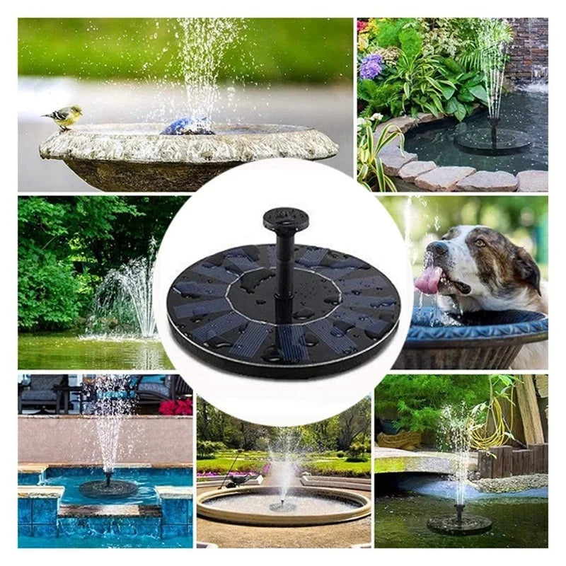 Stornfield | Vital SolarSpring Solar Fountain | Floating Pond Pump | Garden Decor | Solar Water Features for Outside