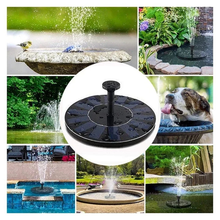 Stornfield | Vital SolarSpring Solar Fountain | Floating Pond Pump | Garden Decor | Solar Water Features for Outside