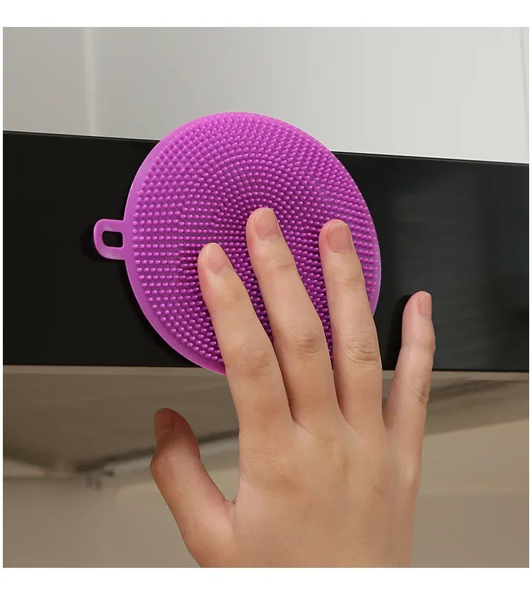 CleanFlex – Silicone Dish Brush & Multifunctional Kitchen Scrubber Pad Stornfield