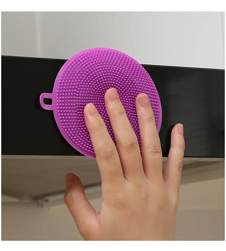 CleanFlex – Silicone Dish Brush & Multifunctional Kitchen Scrubber Pad Stornfield