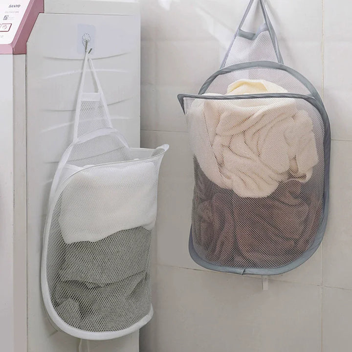 FlexiStore Foldable Hanging Laundry Basket Stornfield