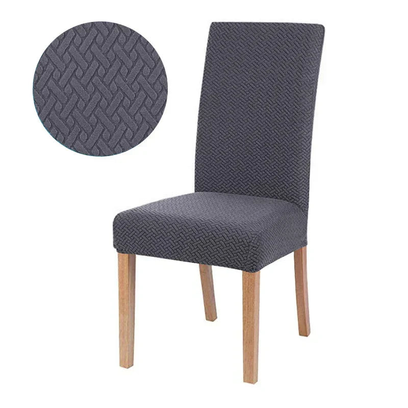 Stornfield | Chair Cover Velvona | Elastic & Thick Padded | Jacquard Stretch Cover | Washable & Wrinkle-Free