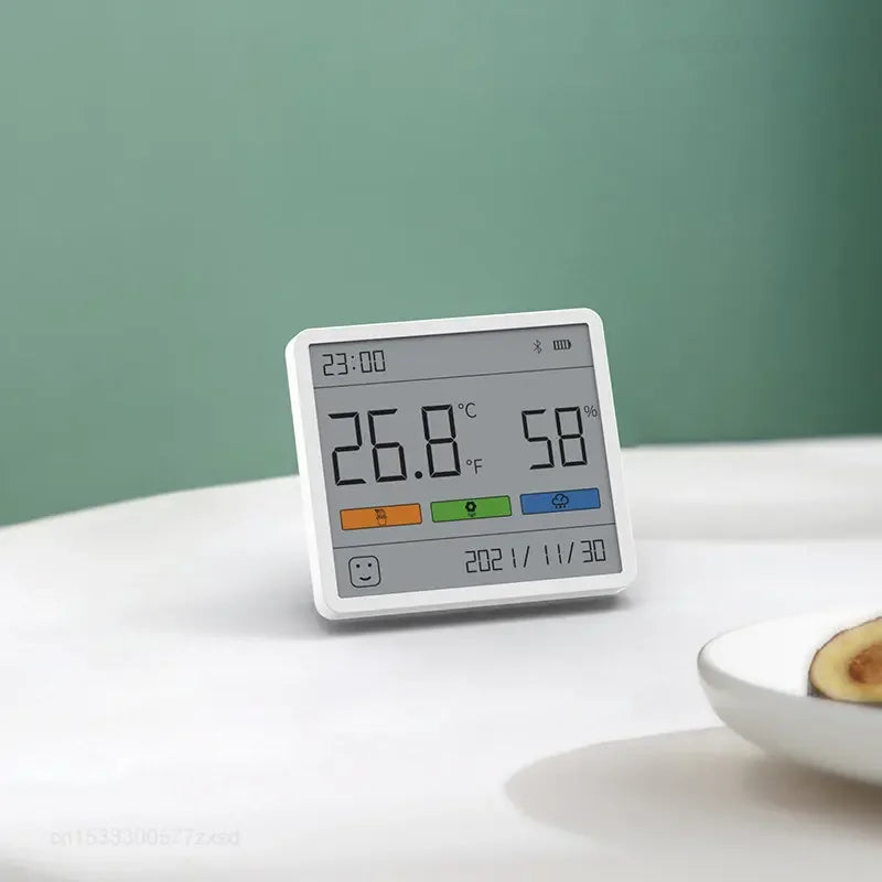 All-in-One Indoor Humidity Meter Clock Digital Thermometer | Stornfield