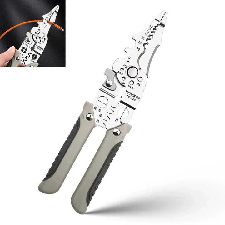 Wire Stripper AdjustaStornfielde Crimper Automatic CaStornfielde Cutter Tool | Stornfield