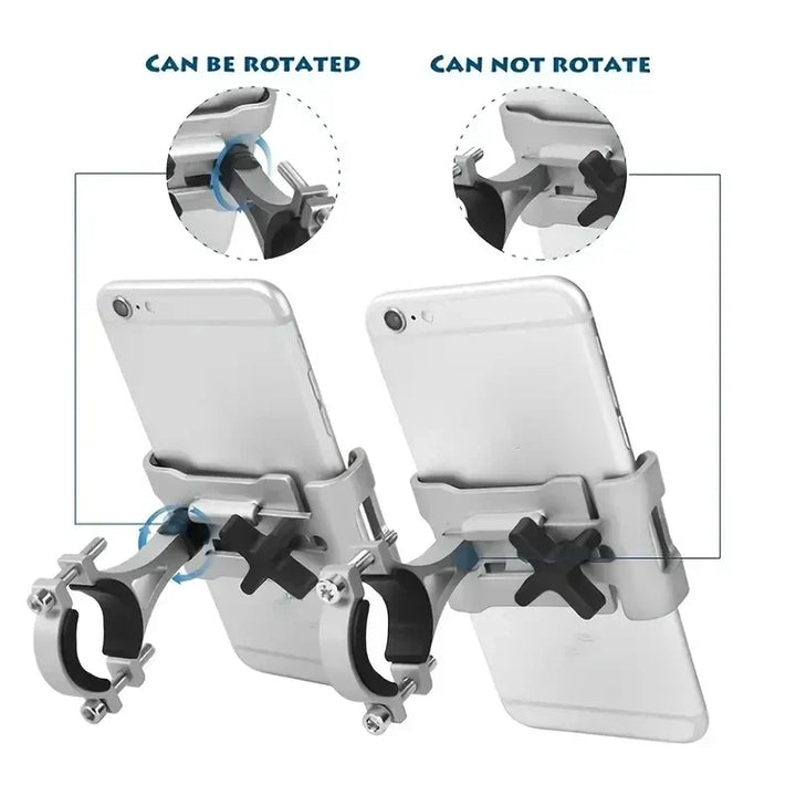 Motorcycle phone holder | Optional 360° rotatable | Stornfield