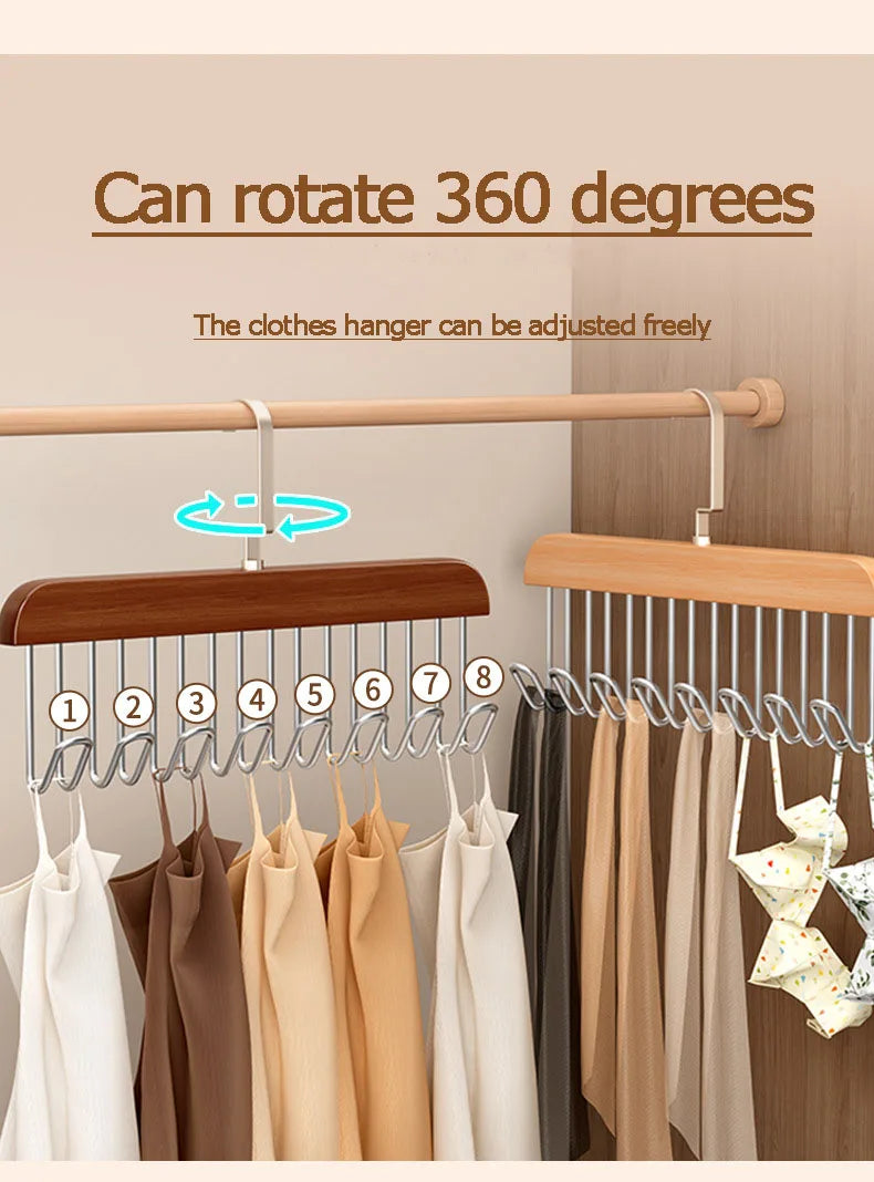 Multi-Hook Space Saver Clothes Organizer Rack | Stornfield