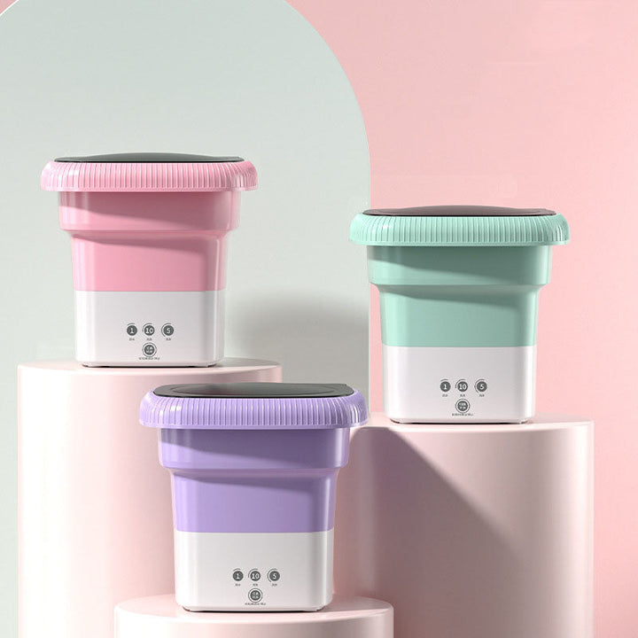Compact and Foldable Washing Machine for a Smart Lifestyle Stornfield