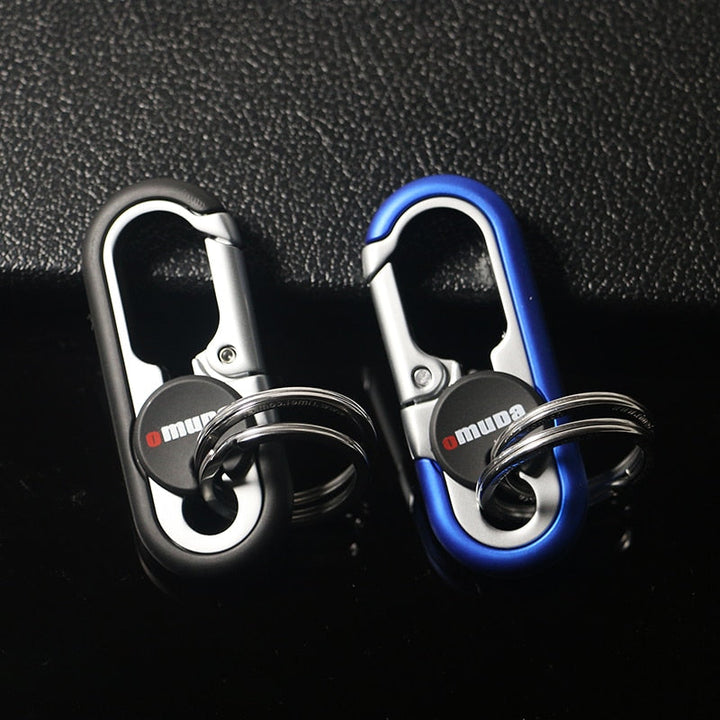 Stornfield | Steel Secure Double Ring Hook Keychain