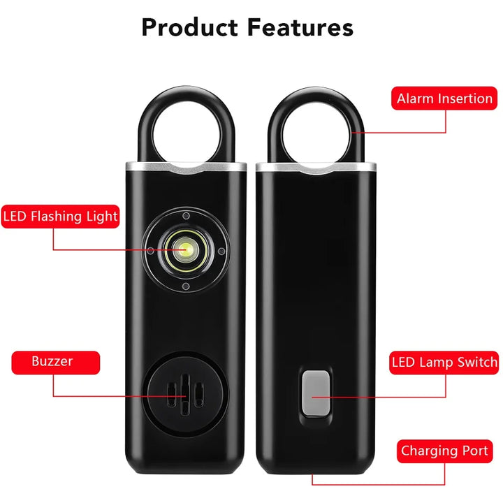 Emergency Self Defense Alarm Keychain | Stornfield