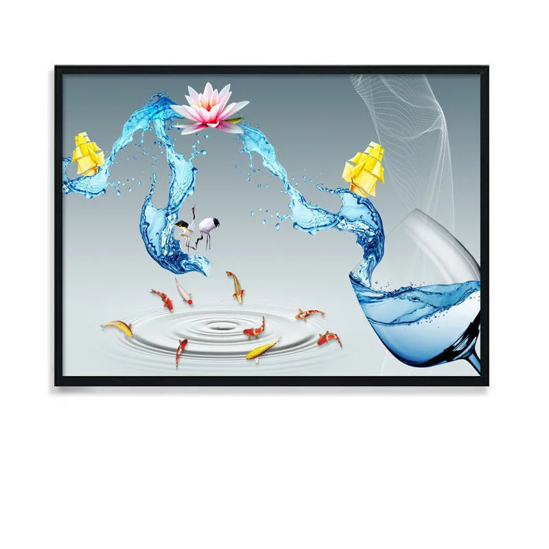 Art View Elegant Canvas Electric Box Cover | Stornfield