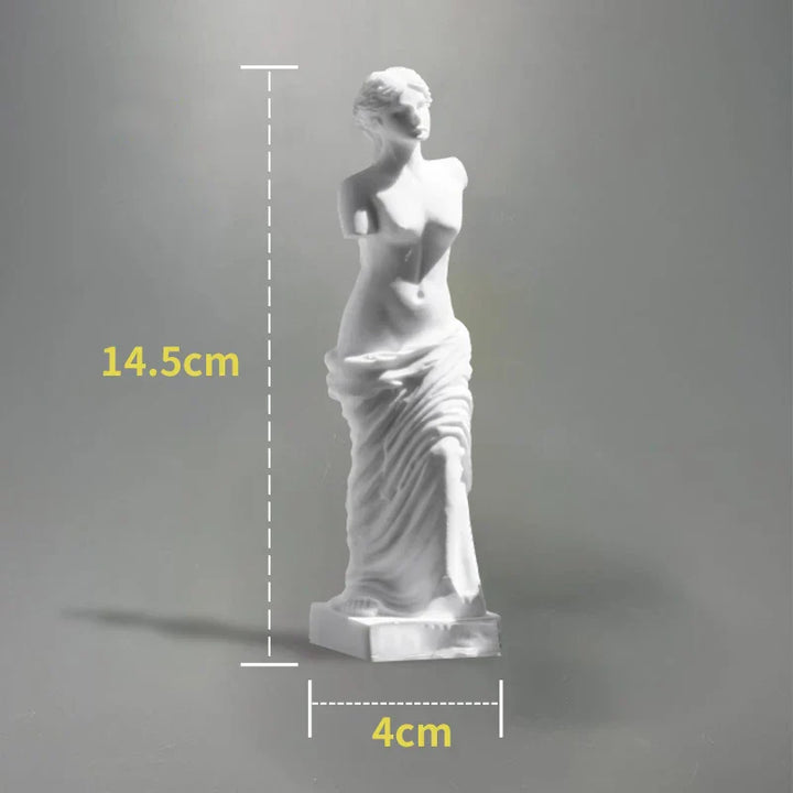 Stornfield | Nordic Style Character Statue Plaster DIY Painted Props Photography Table Decorations Home Art Plaster Decor