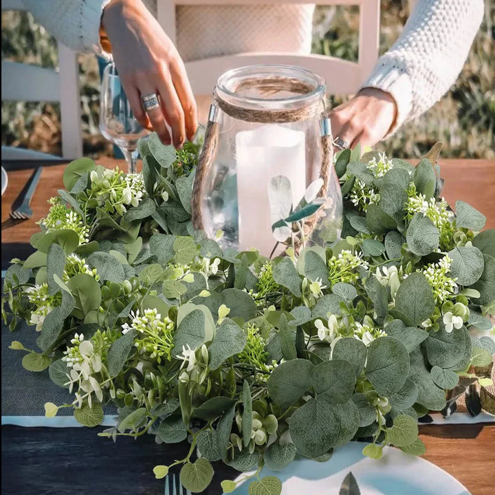 Stornfield | Garland - EucaGreen - Artificial Eucalyptus - Set of 2