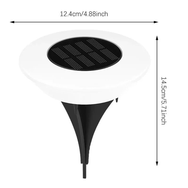 Solar Outdoor Pathway 4-Piece Stornfield Lights
