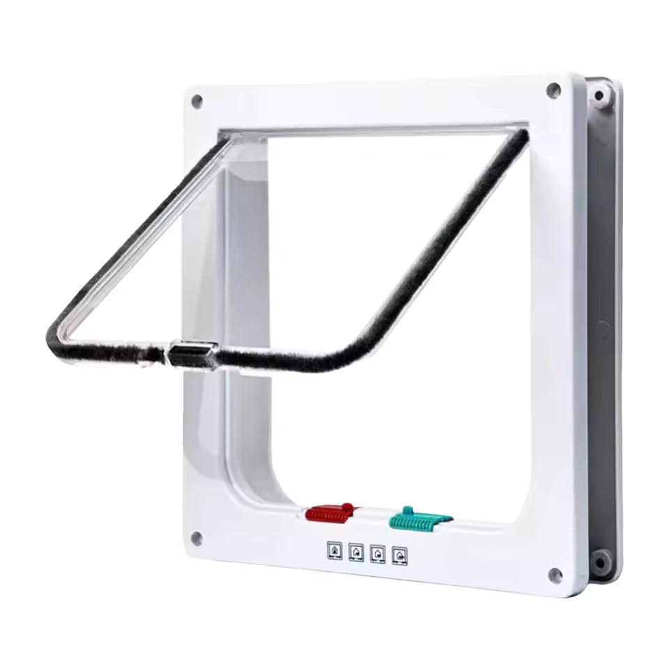 4 Way Pet Door for Cats and Dogs Stornfield