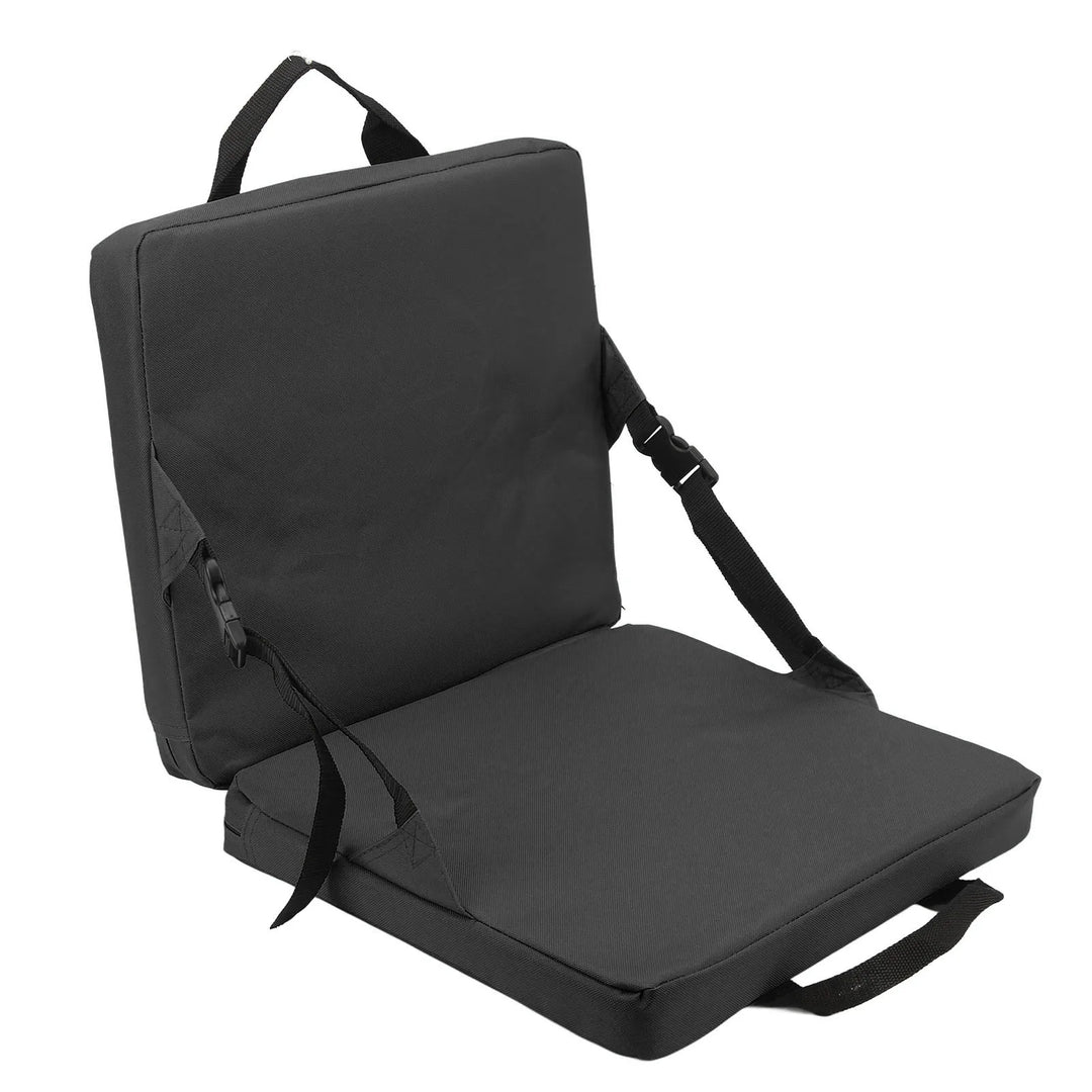 Stornfield | SITPURE Folding chair with backrest | Padded seat cushion | Compact & Comfortable for stadium, beach & park