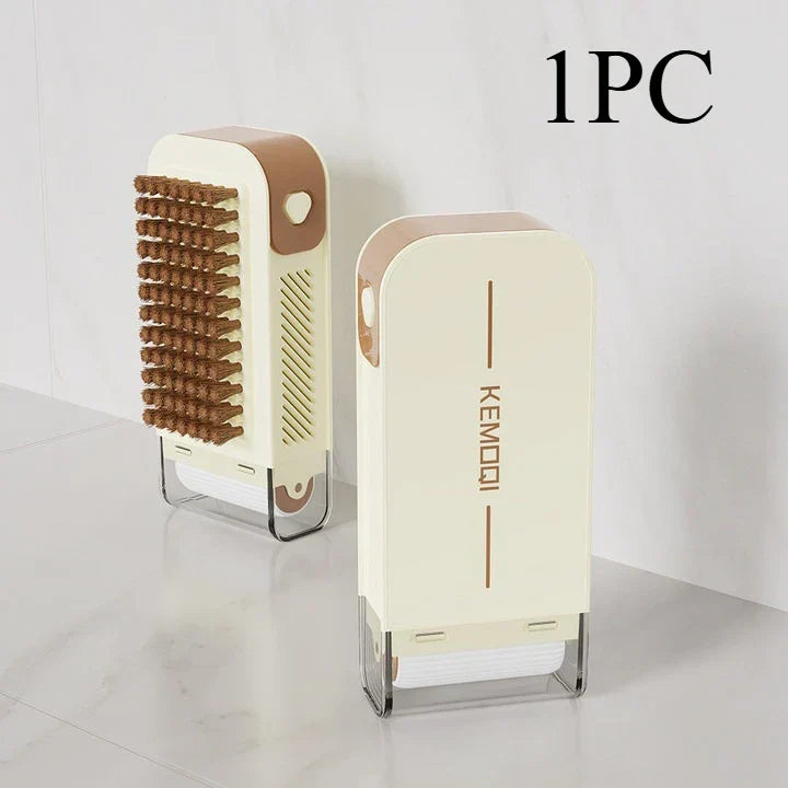 Dual-Action Cleaning Brush Roller Soap Holder | Stornfield