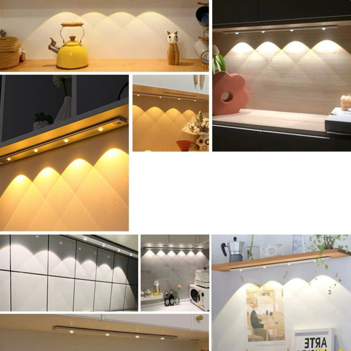 Stornfield | Royelux Rechargeable LED Cabinet Light - Motion Sensor, Dimmable, USB Charging