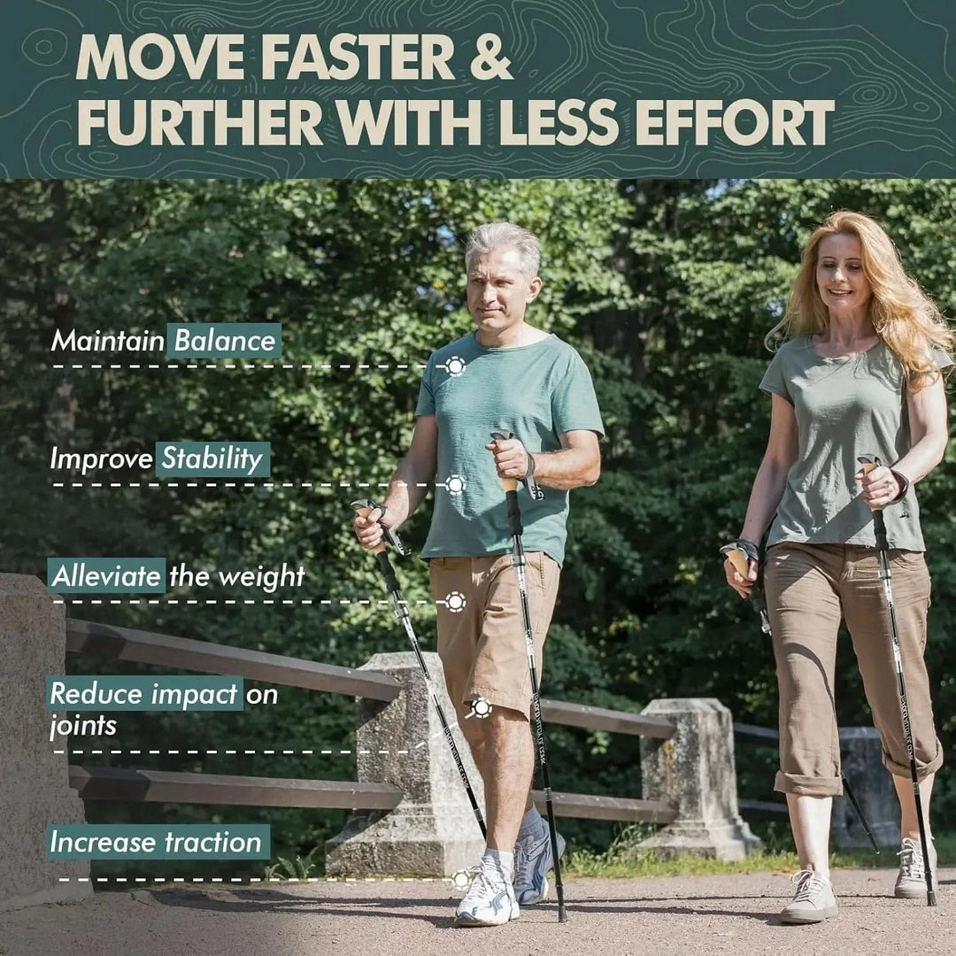 Stornfield | Foldable trekking poles for hiking & outdoor adventures