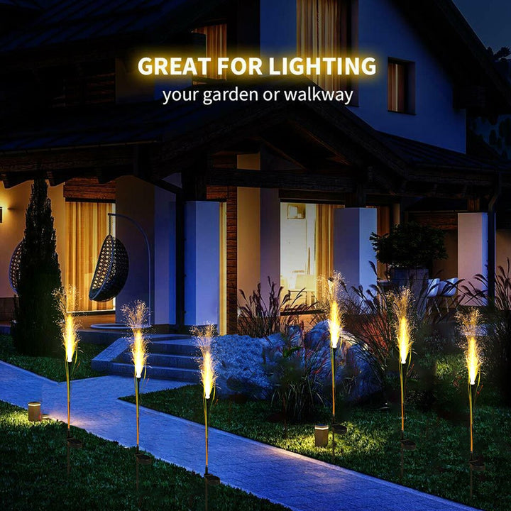 Outdoor Solar Waterproof Reed Garden Lights | Stornfield