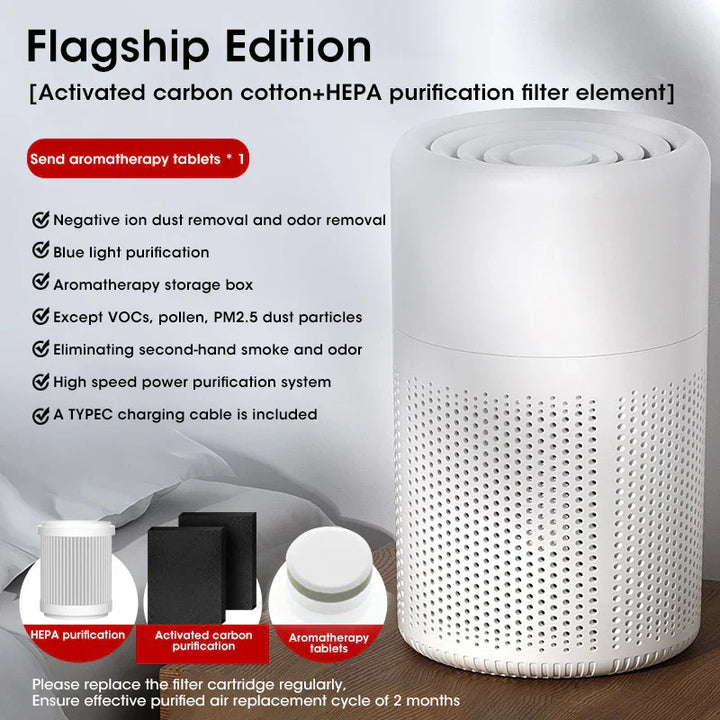 Stornfield | Purificateur d'air compact avec filtre HEPA - BreezeMini