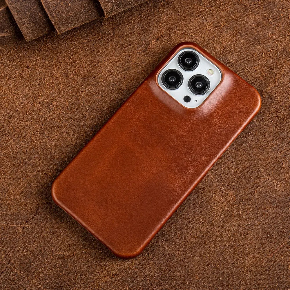 Stornfield | RoyalLeather: Luxurious, handmade case made of genuine cowhide leather for the iPhone