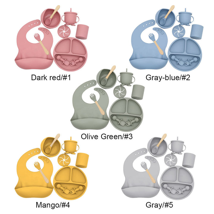 Silicone Baby Feeding Tableware Set | Stornfield