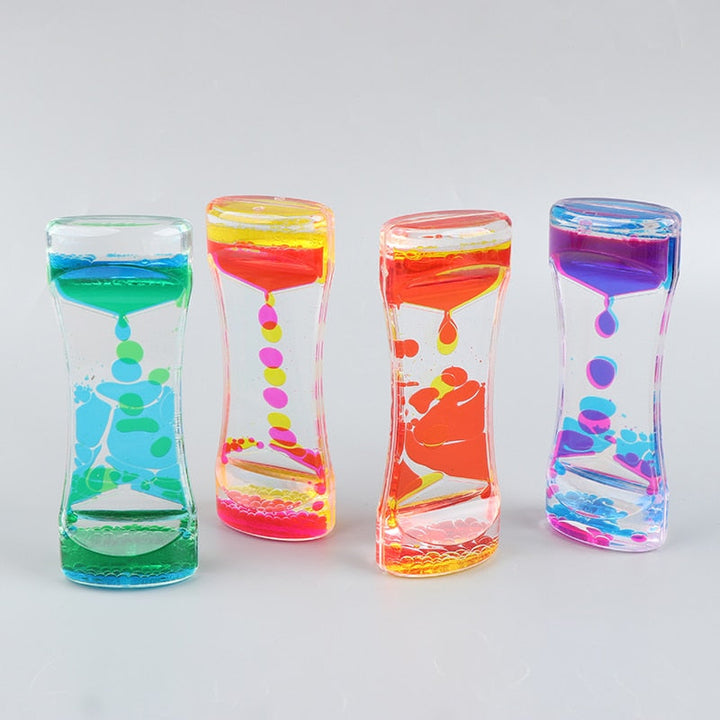 Sand Serenity Relaxing Liquid Motion Hourglass | Stornfield