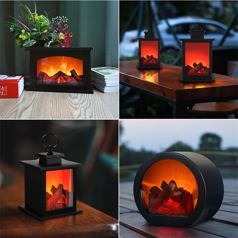 Inferno PortaStornfielde Fireplace Night Lamp | Stornfield