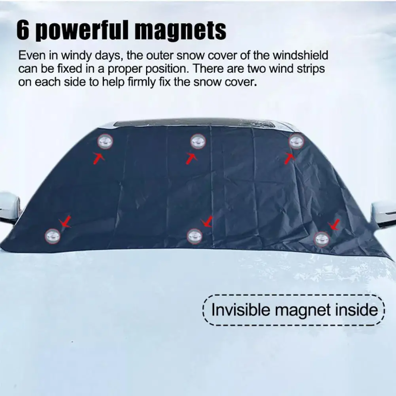 AllWeather Shield – Magnetic Windshield Cover for Car, Anti-Frost & UV | Stornfield