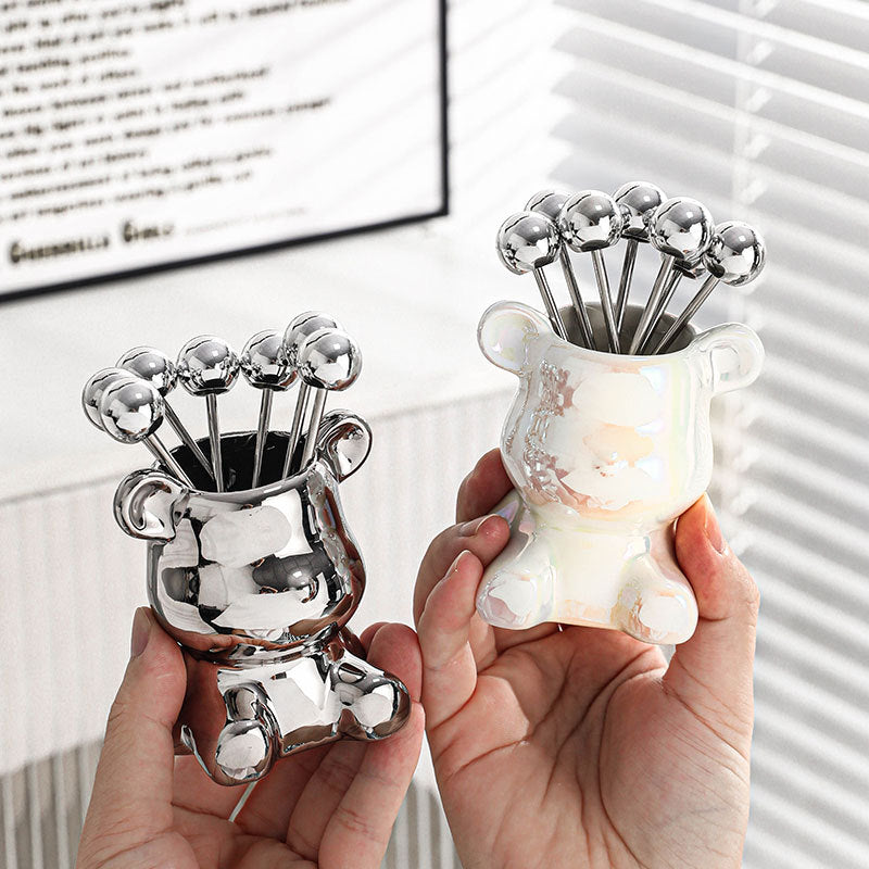 Nordic Tiny Bear Food Fruit Holder | Stonrfield
