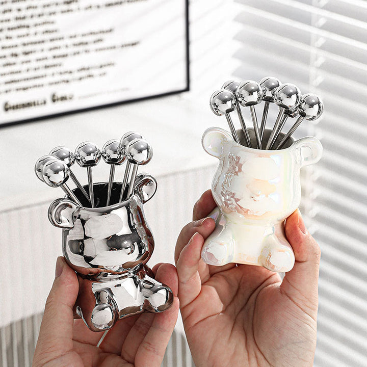 Nordic Tiny Bear Food Fruit Holder | Stonrfield
