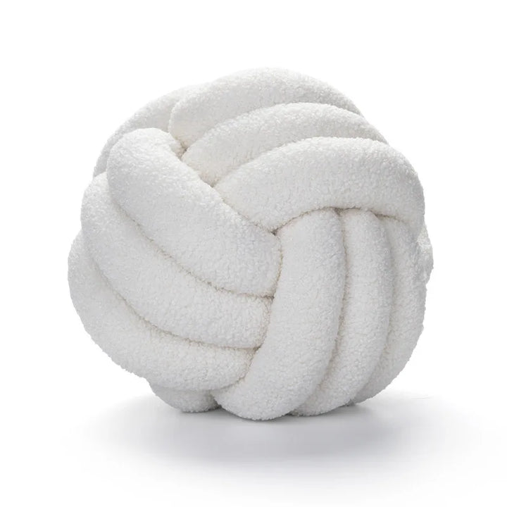 Stornfield | Cushion - Comfortable - Hand-knotted ball - Sheep's wool