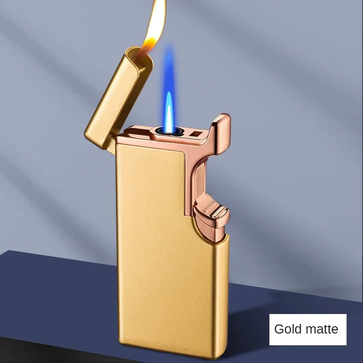 Metal Double Fire Jet Butane Lighter | Stornfield