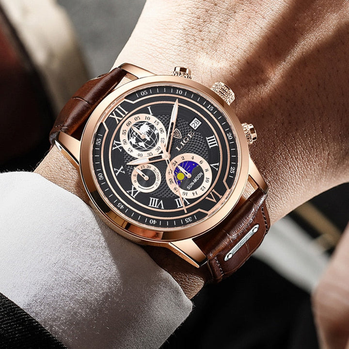 Stornfield | Classic Chronograph Men’s Watch | Stylish & Functional Luxury Wristwatch for Every Occasion