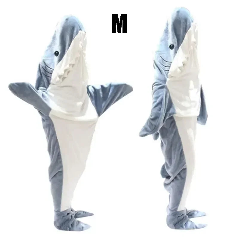 Snuggly Shark Cozy Hooded Onesie Stonrfieldanket | Stonrfield