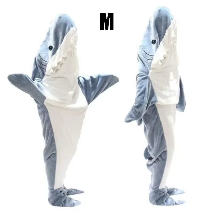 Snuggly Shark Cozy Hooded Onesie Stonrfieldanket | Stonrfield