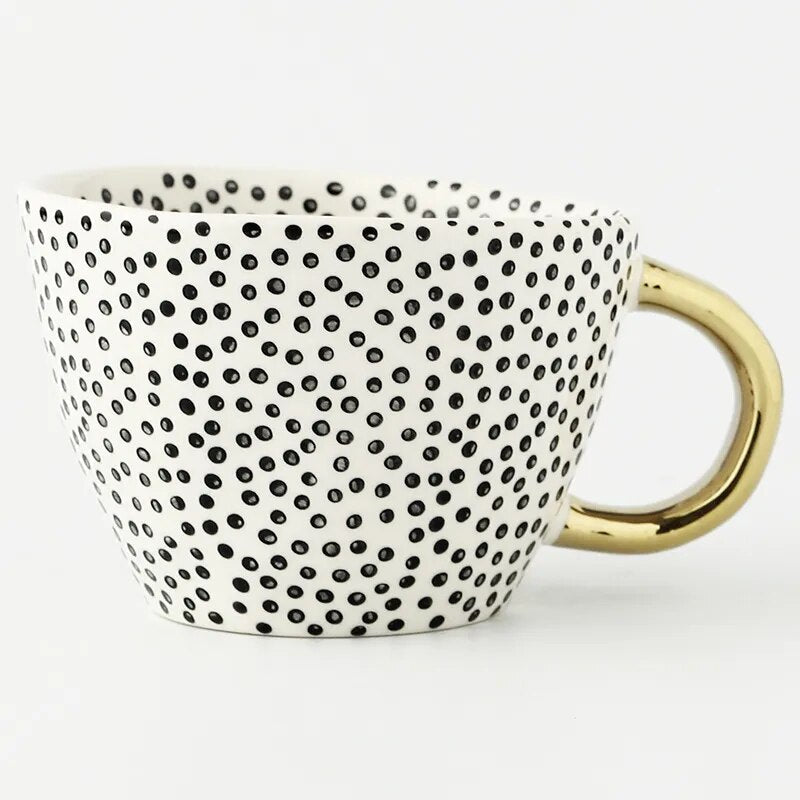 Stornfield | GeoMug Designer Bags & Mugs | Elegant Ceramics | Modern Geometric Patterns