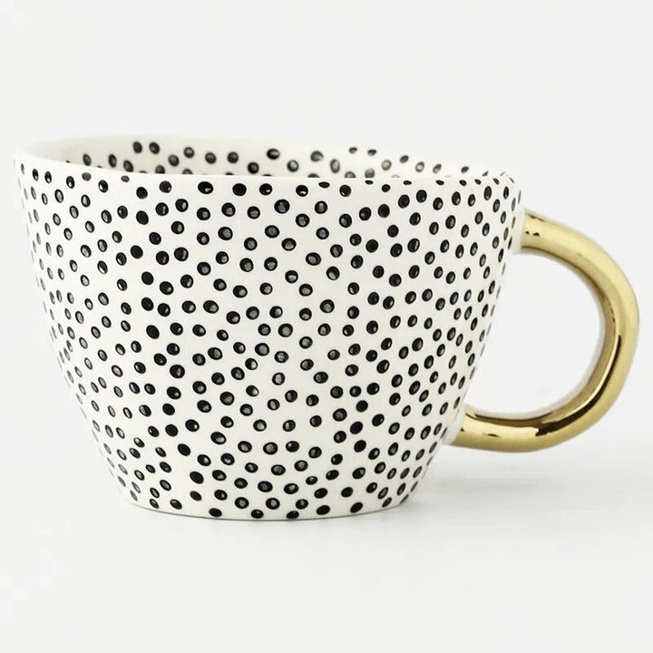 Stornfield | GeoMug Designer Bags & Mugs | Elegant Ceramics | Modern Geometric Patterns