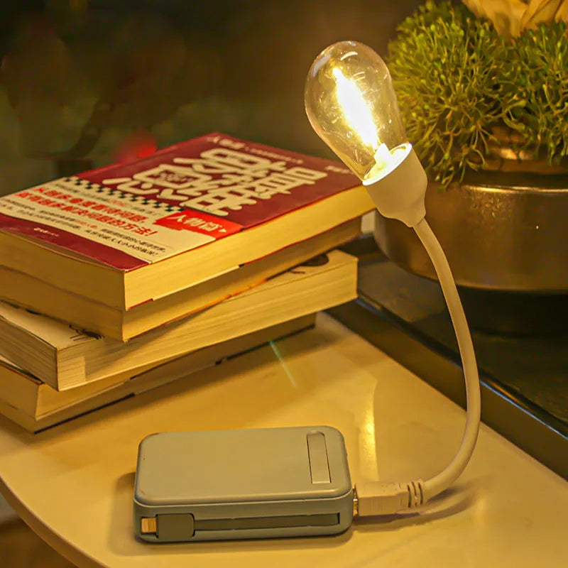 USB LED Rotating Night Light – Flexible Reading Light for On-the-Go | Stornfield