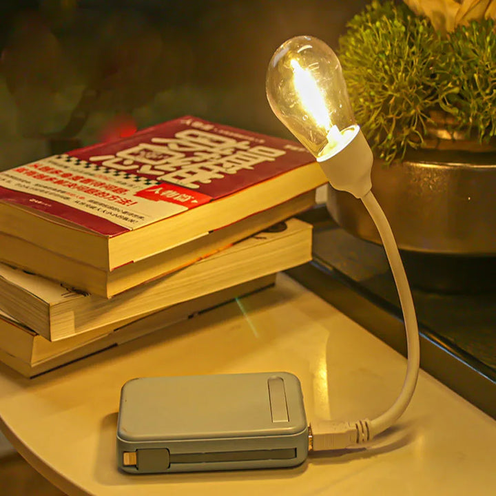USB LED Rotating Night Light – Flexible Reading Light for On-the-Go | Stornfield
