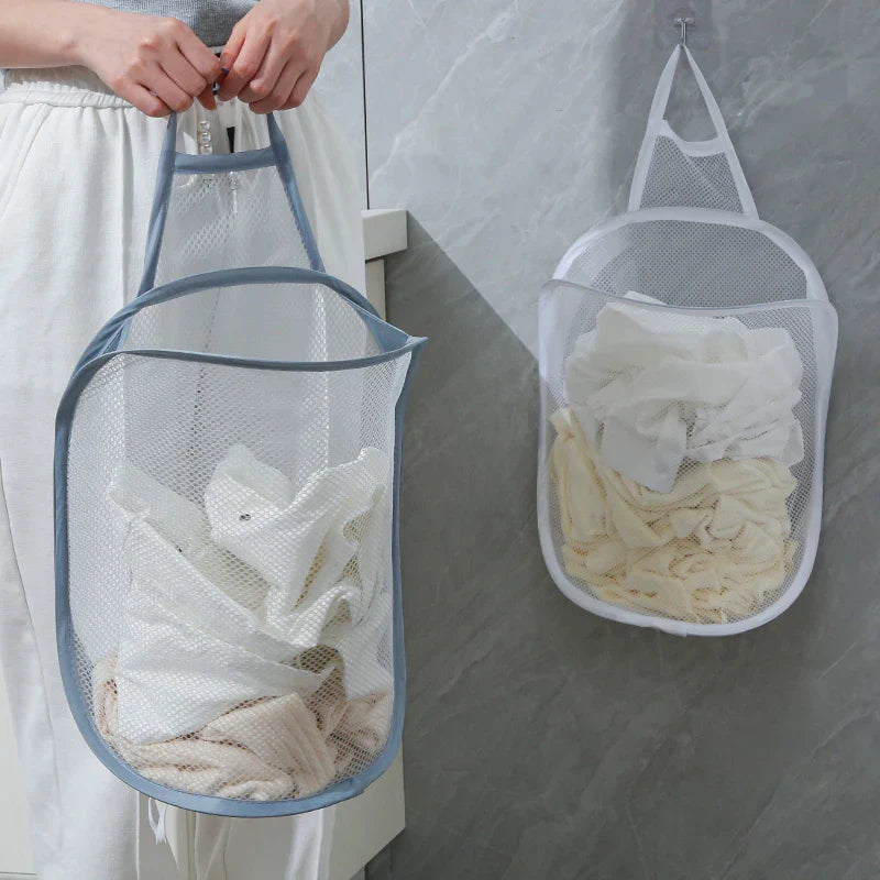 FlexiStore Foldable Hanging Laundry Basket Stornfield