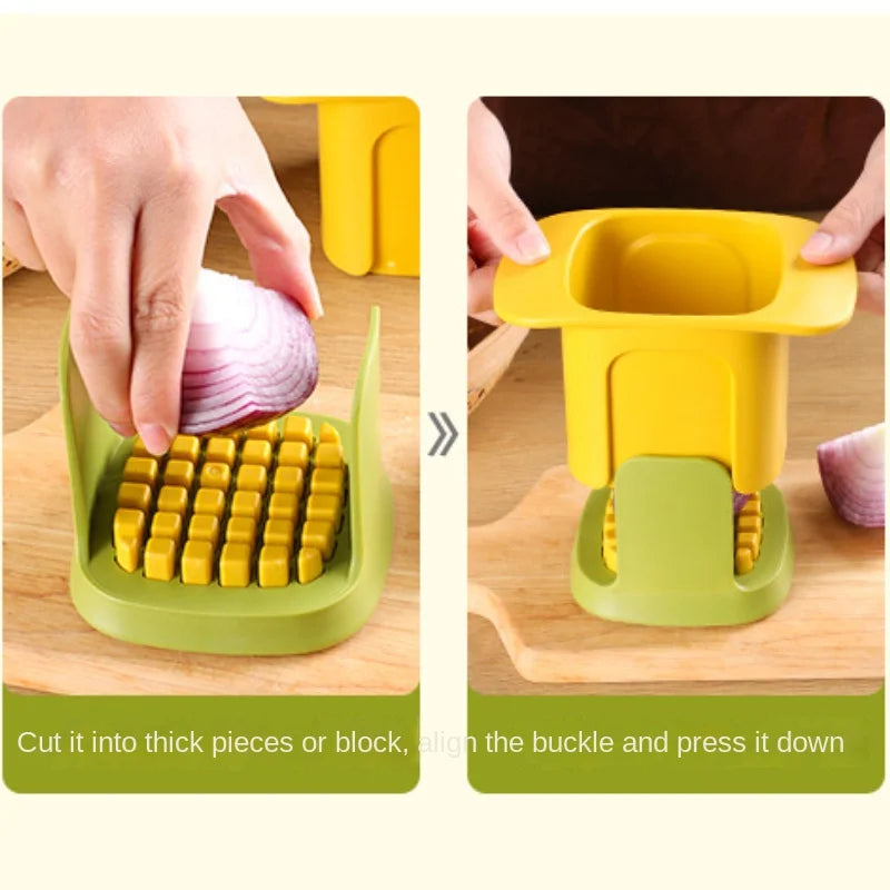 ChopMaster – Multifunctional Vegetable Cutter & French Fry Cutter with Hand Pressure Mechanism | Stornfield